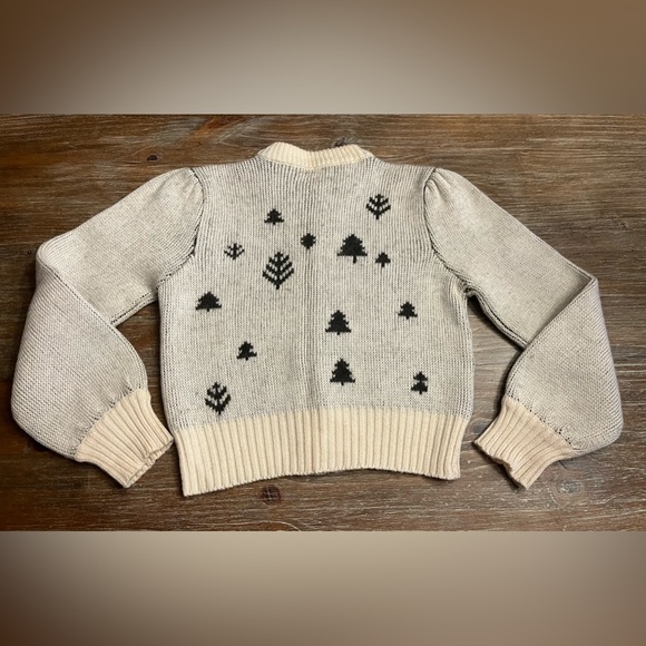 VTG WOMENS ORIGINAL ALPEN TRACHTEN EMBROIDERED CARDIGAN SWEATER, XS/S - Picture 3 of 7